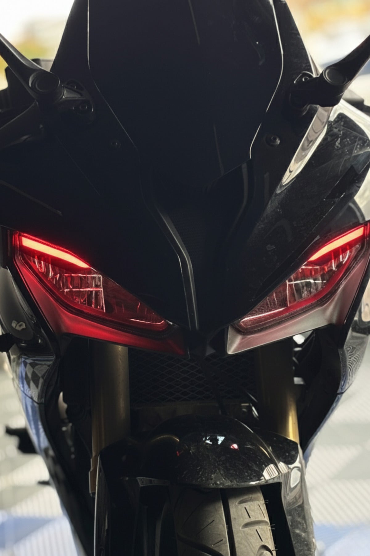 RKS SRK125 Racing için Gündüz Led Far Tasarım Sticker