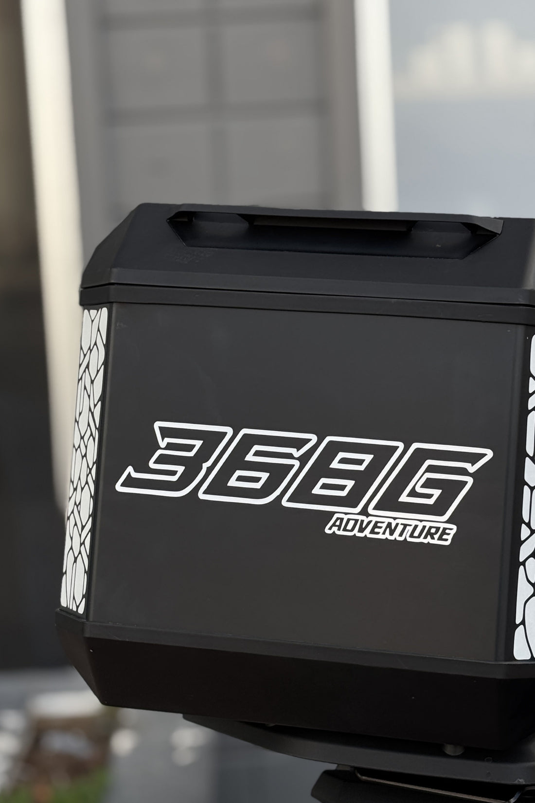 Zontes Scooter Grubu için Komple Reflektörlü Çanta Sticker Seti (Ultra Reflektif 7 Parçadan Oluşur)