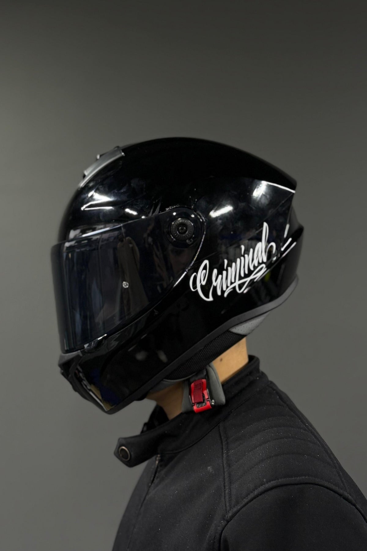 Motosiklet ve Kask için Criminal Sticker Etiket (1 Adet)