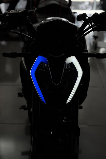 Benelli 125S ve RKS RK125-S için Far Tasarım Filmi Sticker