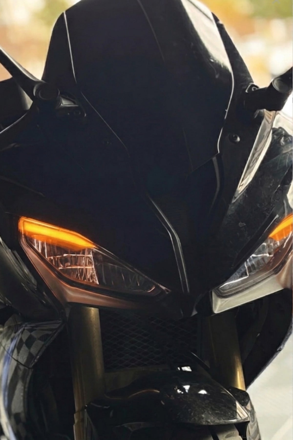 RKS SRK125 Racing için Gündüz Led Far Sticker