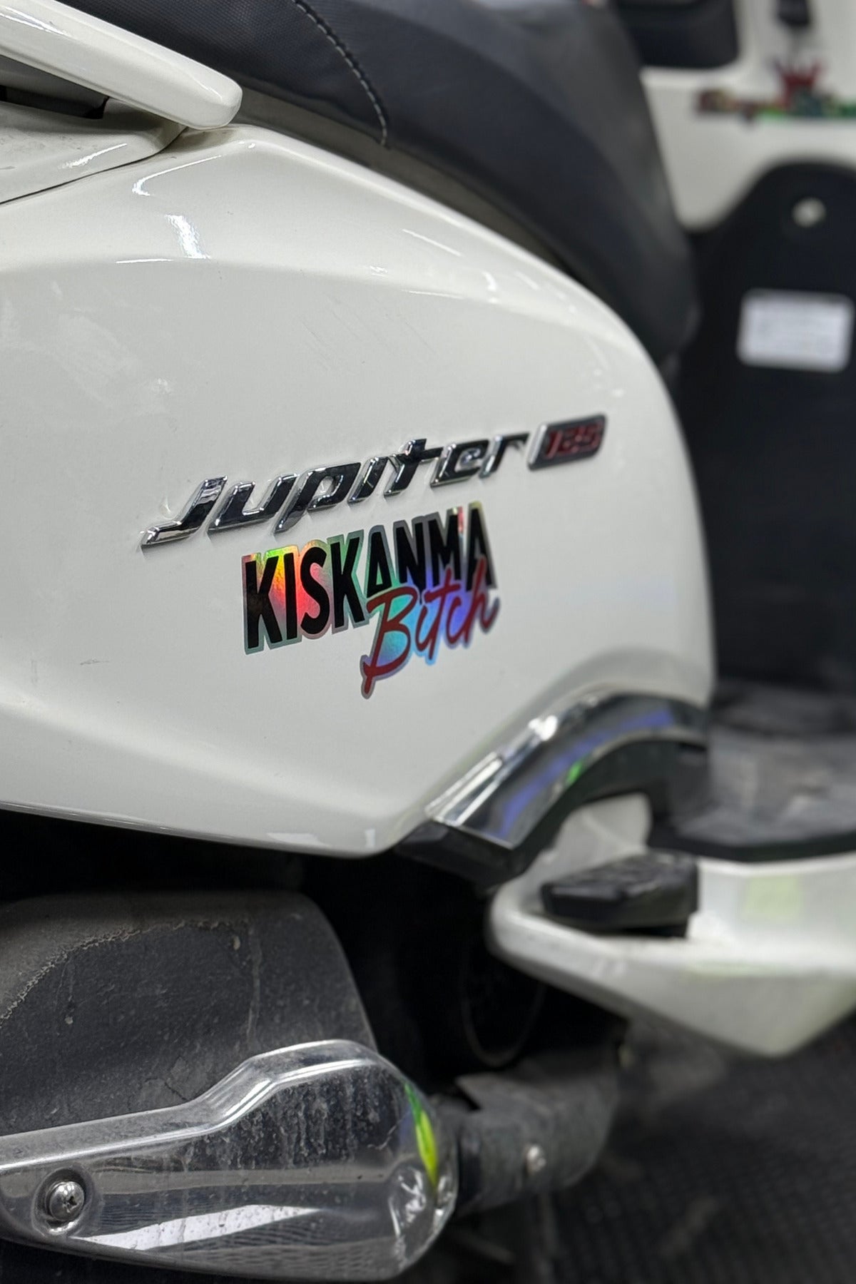Araba ve Motor için Hologramlı Yazılı Sticker Etiket