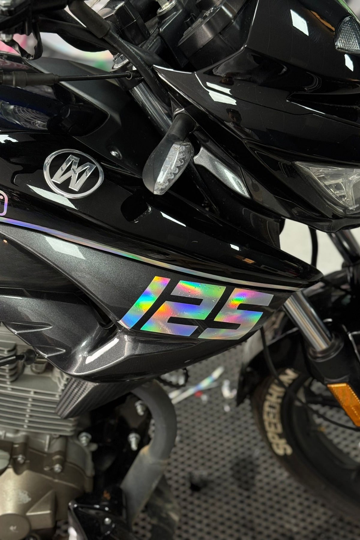 Mondial Drift-L Yan Grenajlara Uyumlu 125 Sticker Etiket