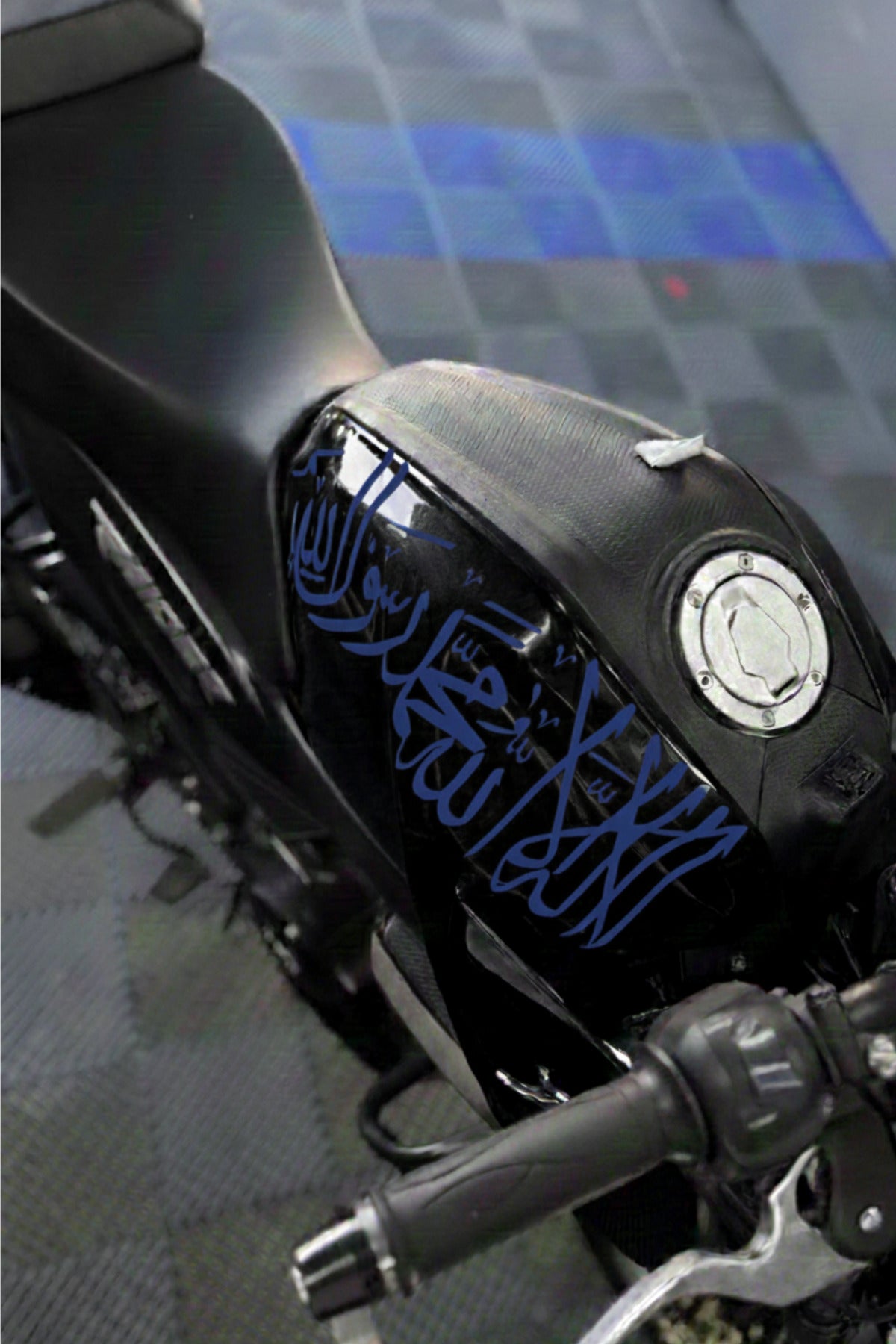 TVS Raider Depo için Kelime-i Tevhid Sticker