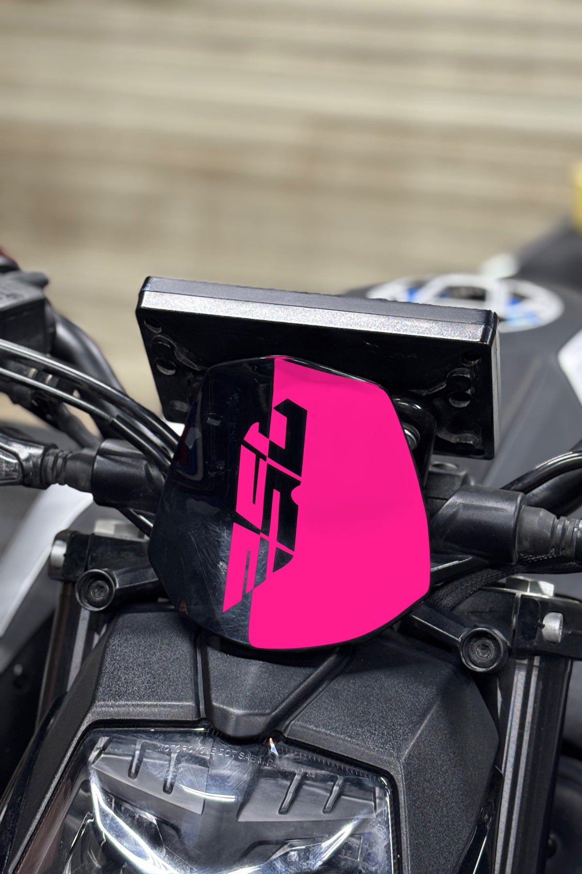 CFMOTO NK 250 için 250 yazılı Siper Kafa Detay Sticker