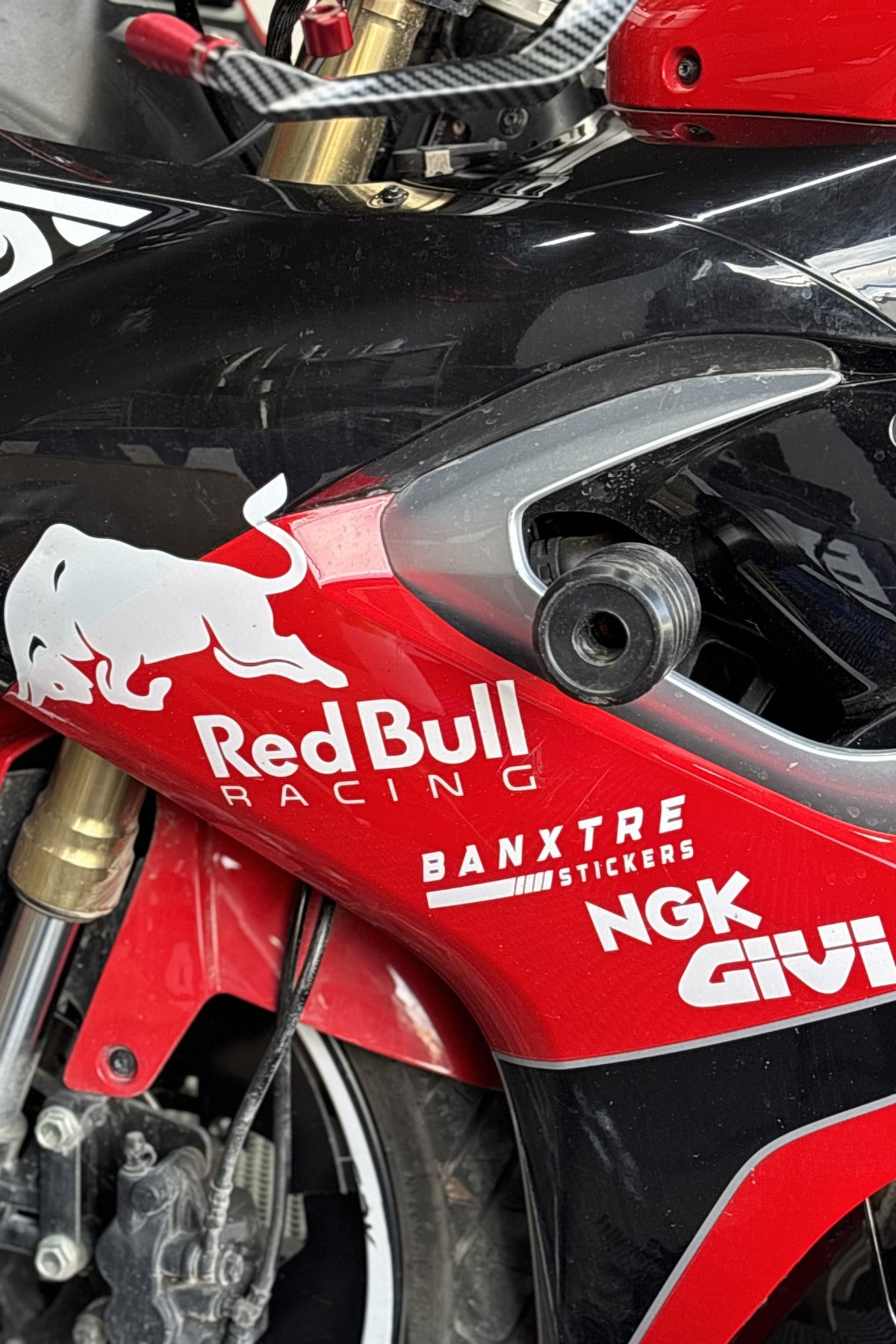 RKS SRK 125R için Yan Grenaj Uyumlu Sponsorlu Sticker Seti
