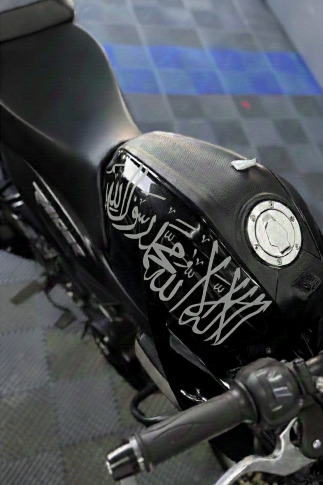 TVS Raider Depo için Kelime-i Tevhid Sticker