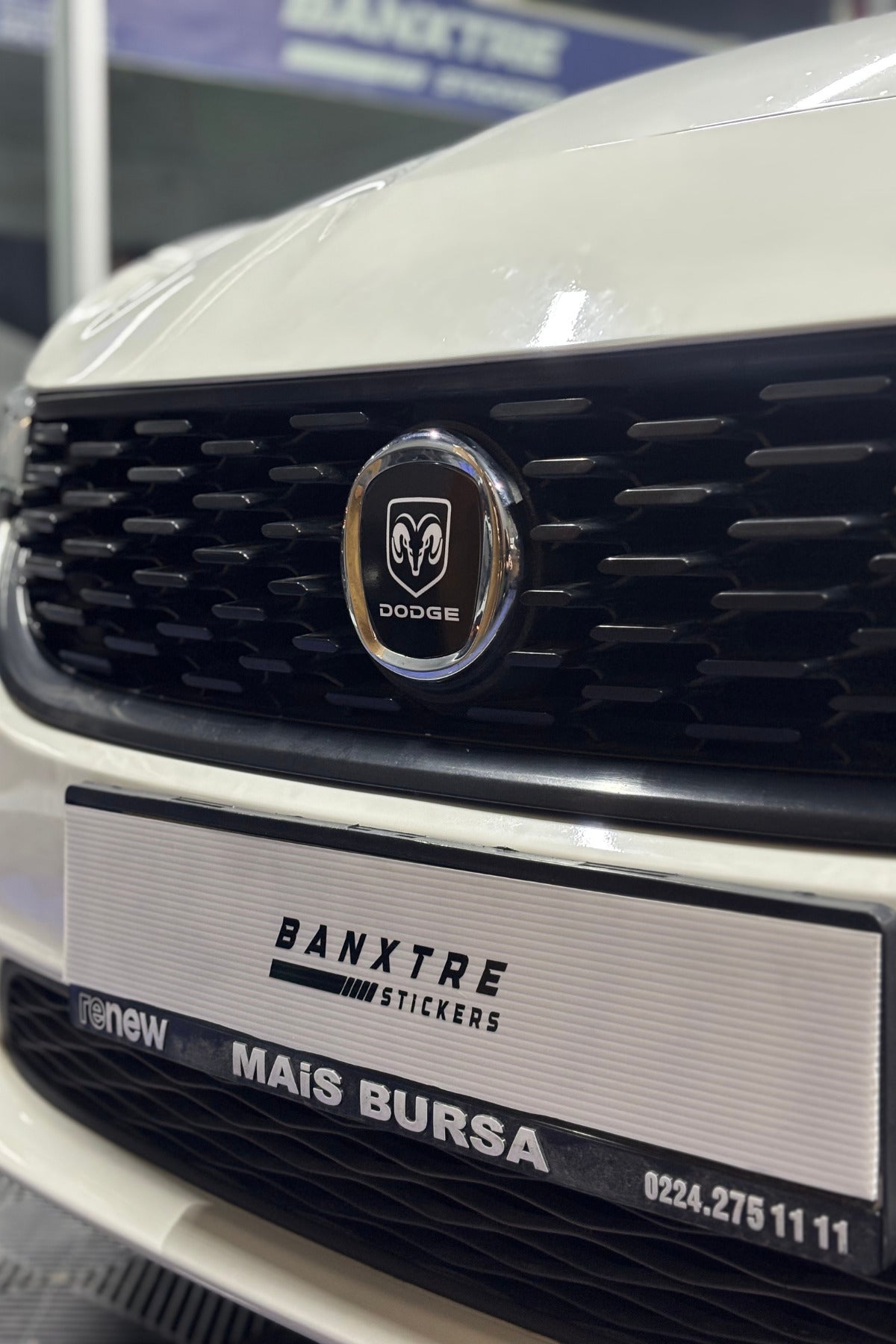 Fiat Egea için Uyumlu Logo için Tam Uyumlu Ön-Arka Sticker Seti