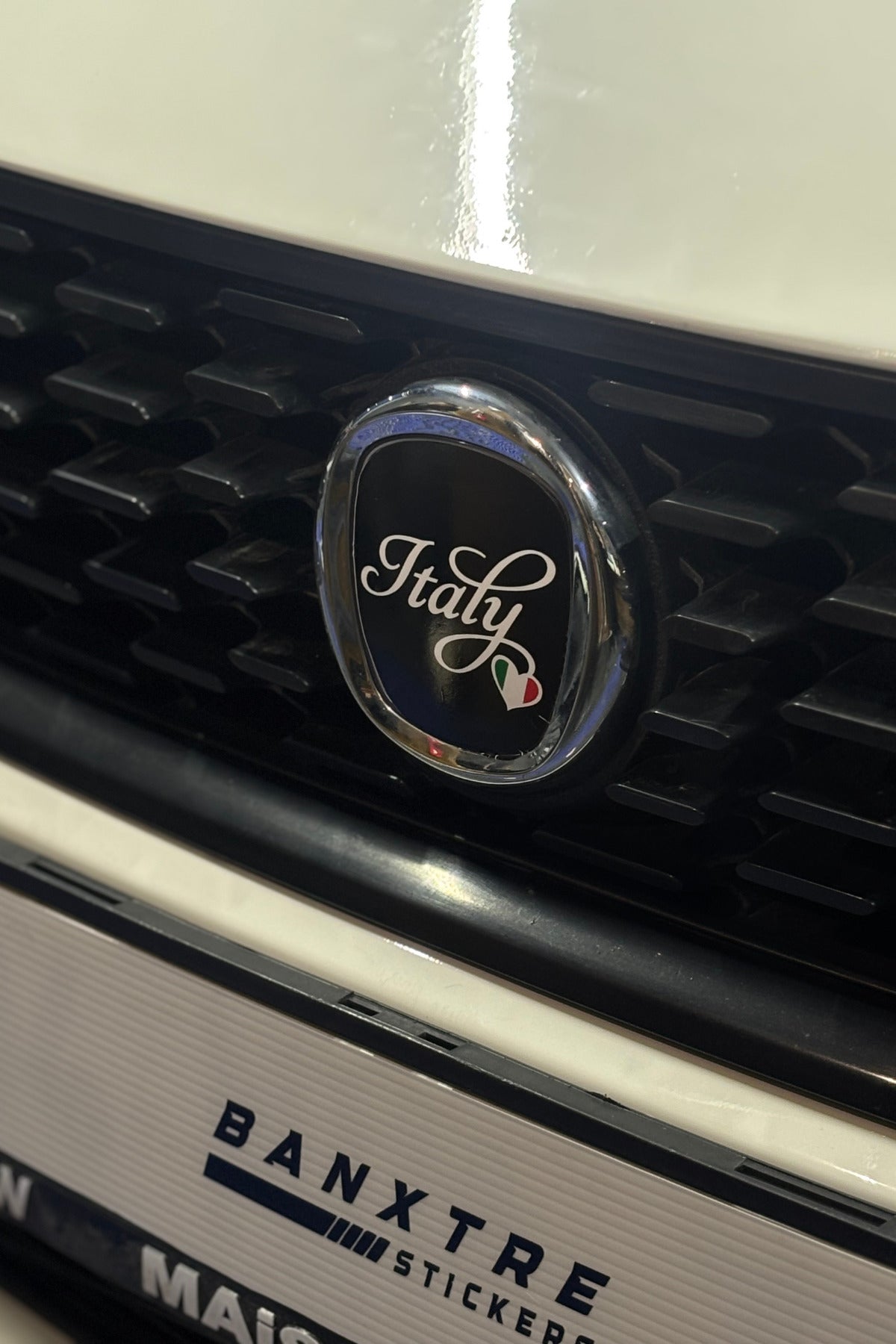 Fiat Egea için Uyumlu Logo için Tam Uyumlu Ön-Arka Sticker Seti