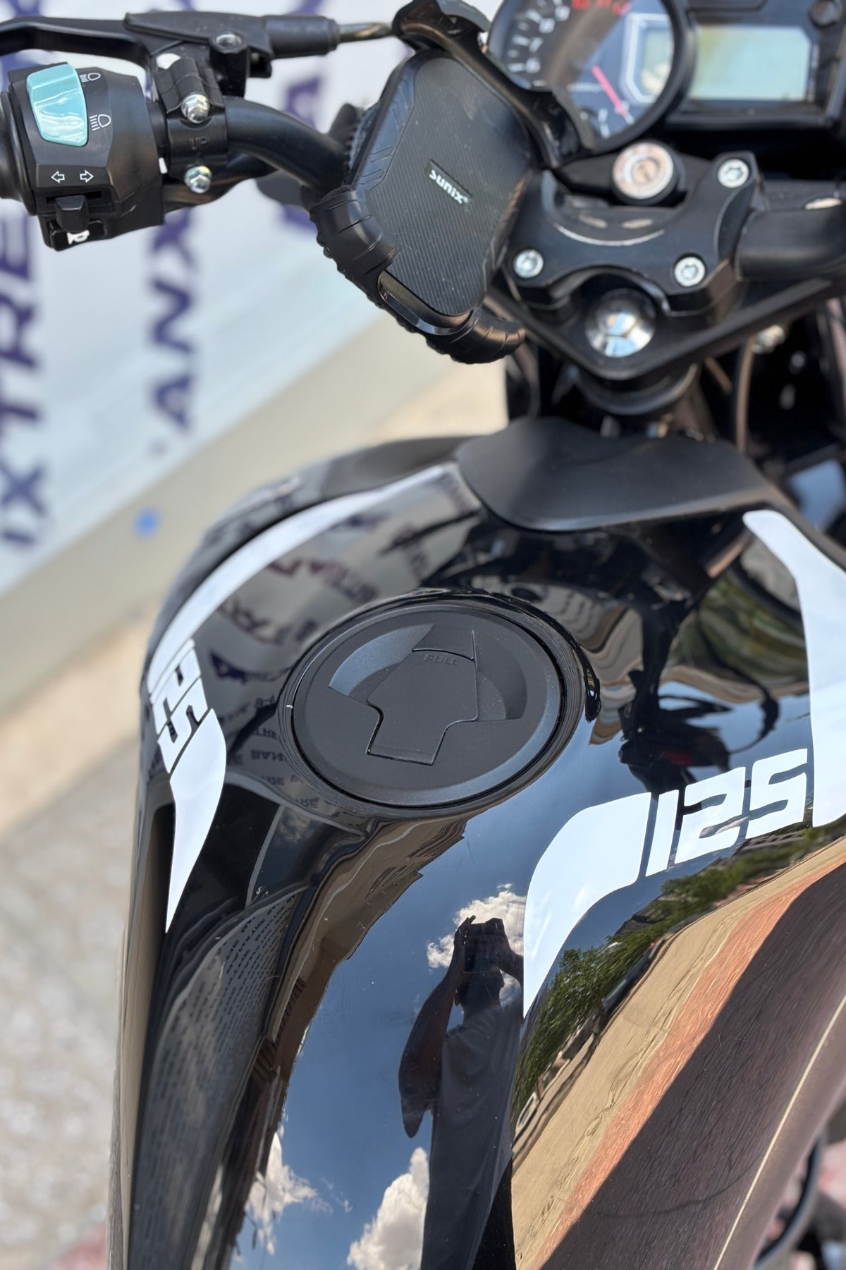 Mondial Drift-L Uyumlu Düz 125 Yazılı Depo Şerit Kordon
