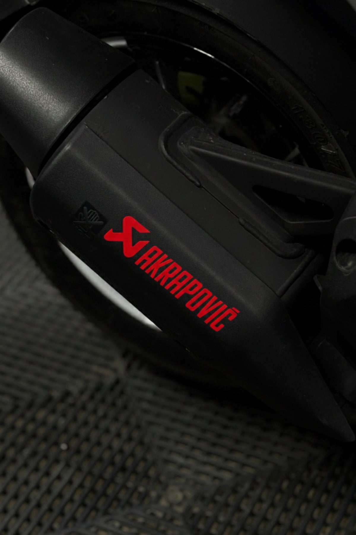 Motosiklet ve Egzoz için Akrapovic Sticker Etiket (1 Adet) (Sticker)