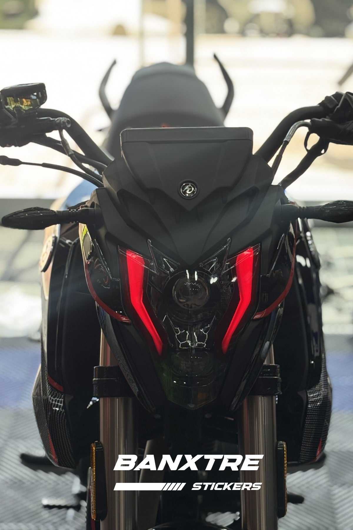 Falcon S188 Motosiklet için Far Filmi Far Tasarım Sticker Etiket (Sağ ve Sol)