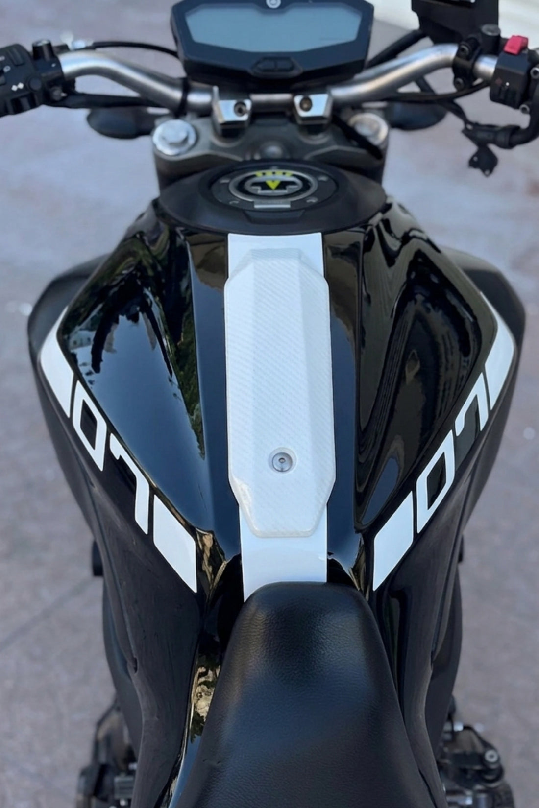 Yamaha MT-07 için Depo Kordon Sticker Seti