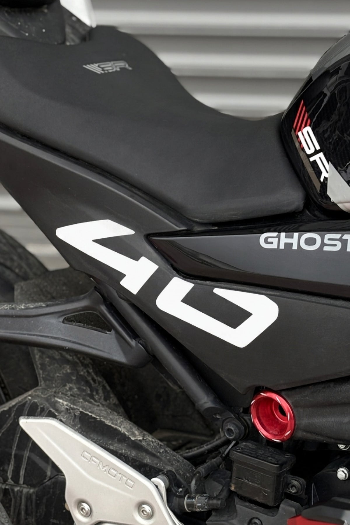 CFMOTO 450SR için Orijinal 40 Yazıları Sticker Etiket (Sağ ve Sol)