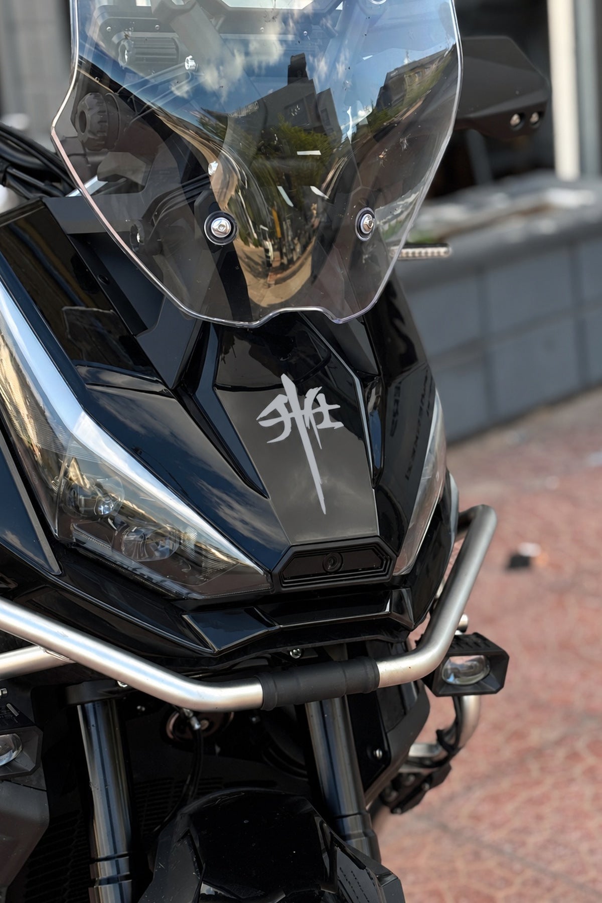 Zontes Motor Grubu için Zontes Logo Sticker 13CMx7CM (1 Adet)