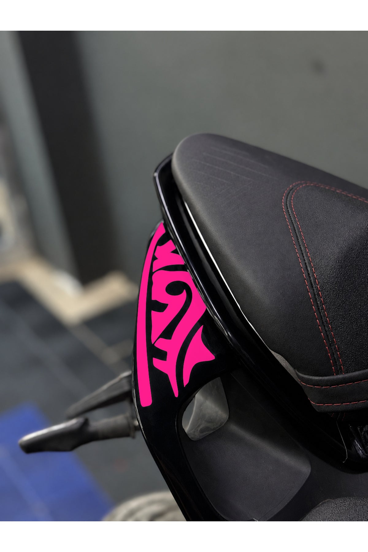 RKS SRK125 Racing için Arka Kuyruk Uyumlu Tribal Dövme Sticker (Sağ ve Sol)