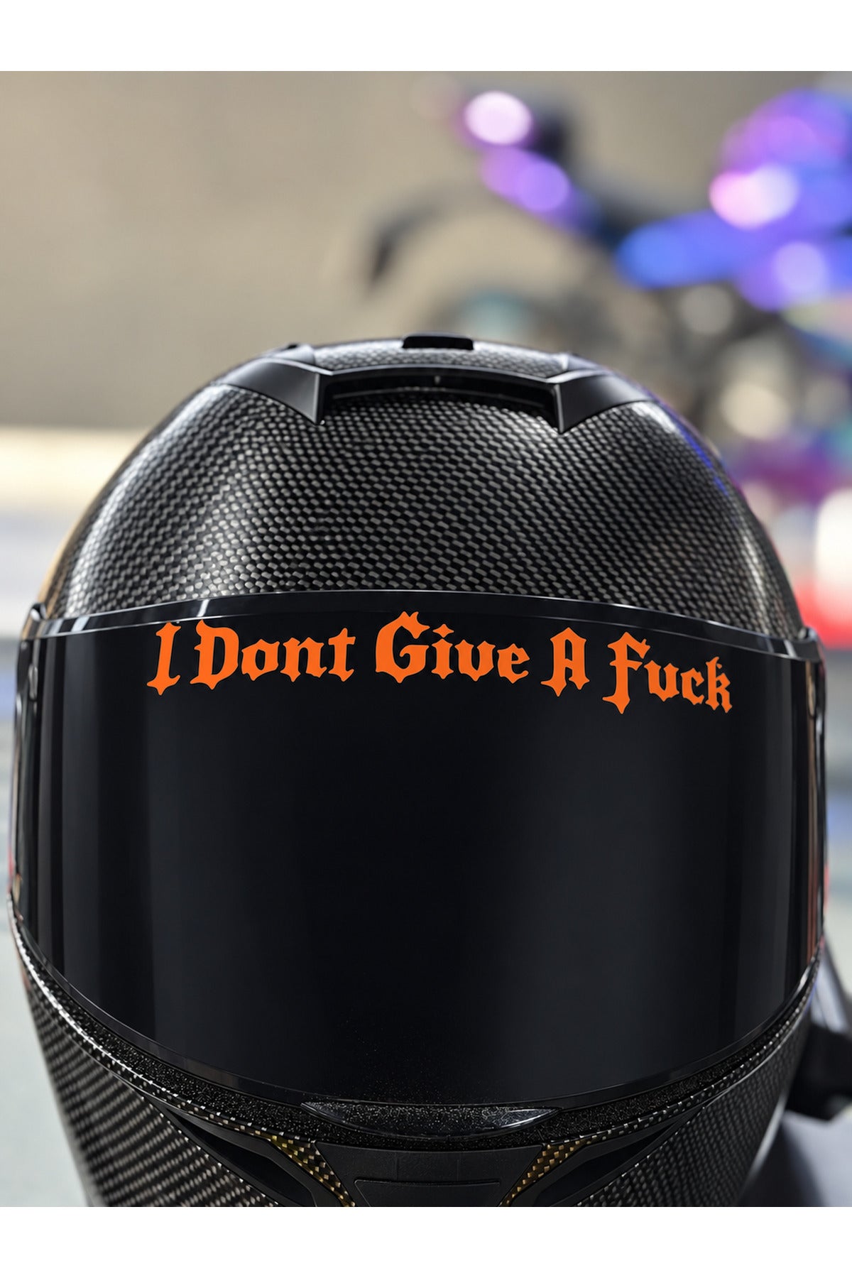 Motosiklet Kaskı için I Dont Give a FCK Sticker Etiket (1 Adet)