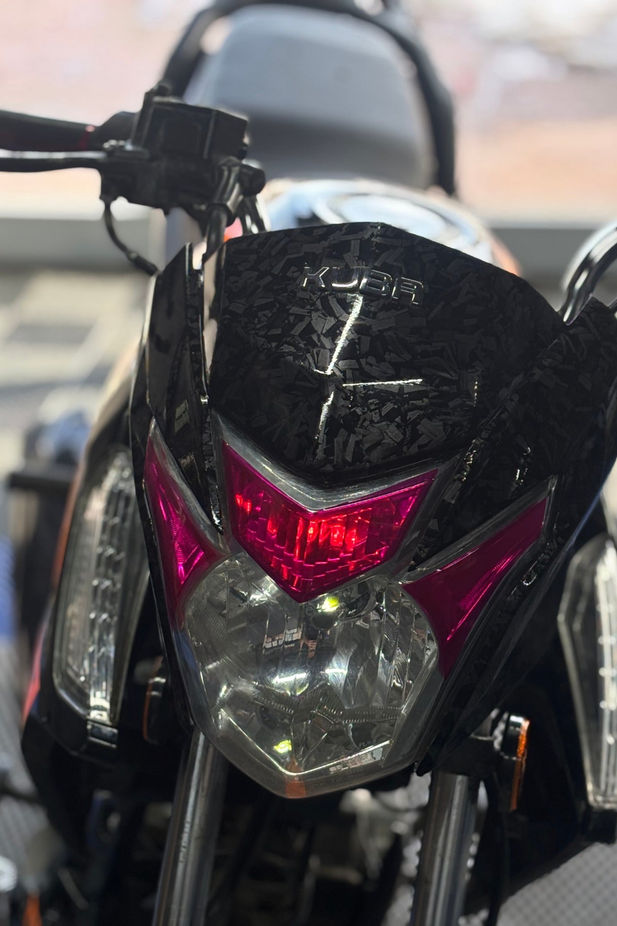 TK-03 Motosiklet için Renkli Far Filmi Sticker Seti (3 Parça)