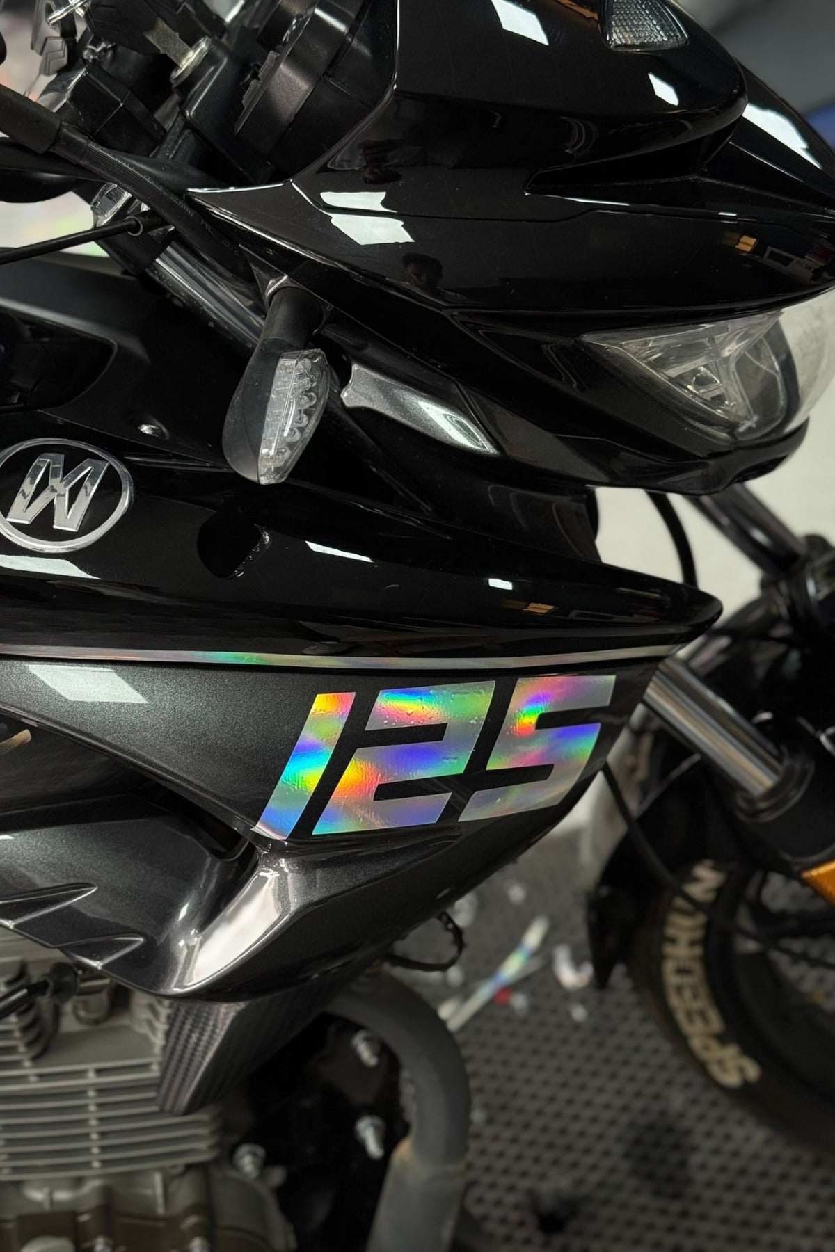 Mondial Drift-L Yan Grenajlara Uyumlu 125 Sticker Etiket