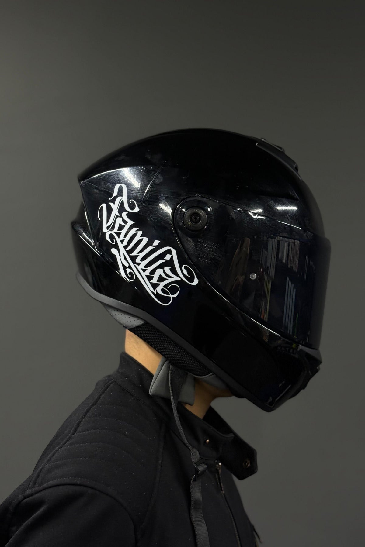 Kask ve Motosiklet için Familia (Aile) Sticker Etiket