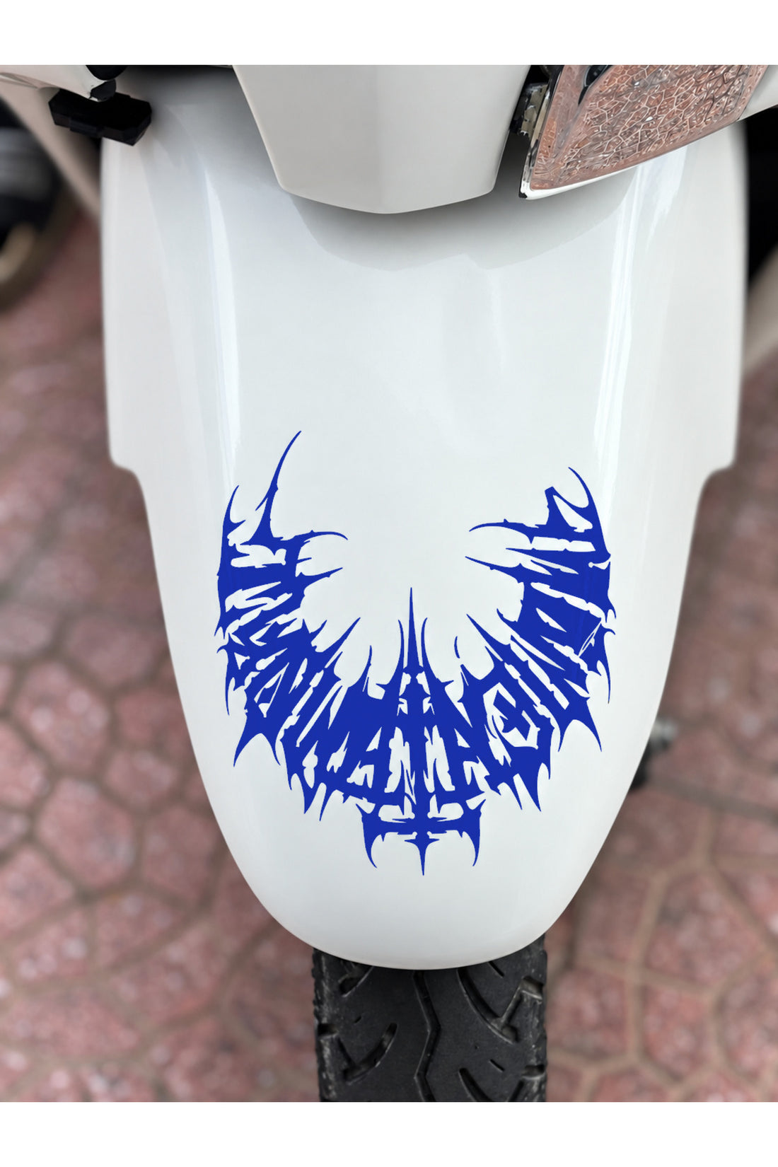 Jupiter Ön Çamurluk için Yarım Gotik Tribal Sticker Etiket (15CMx15CM)