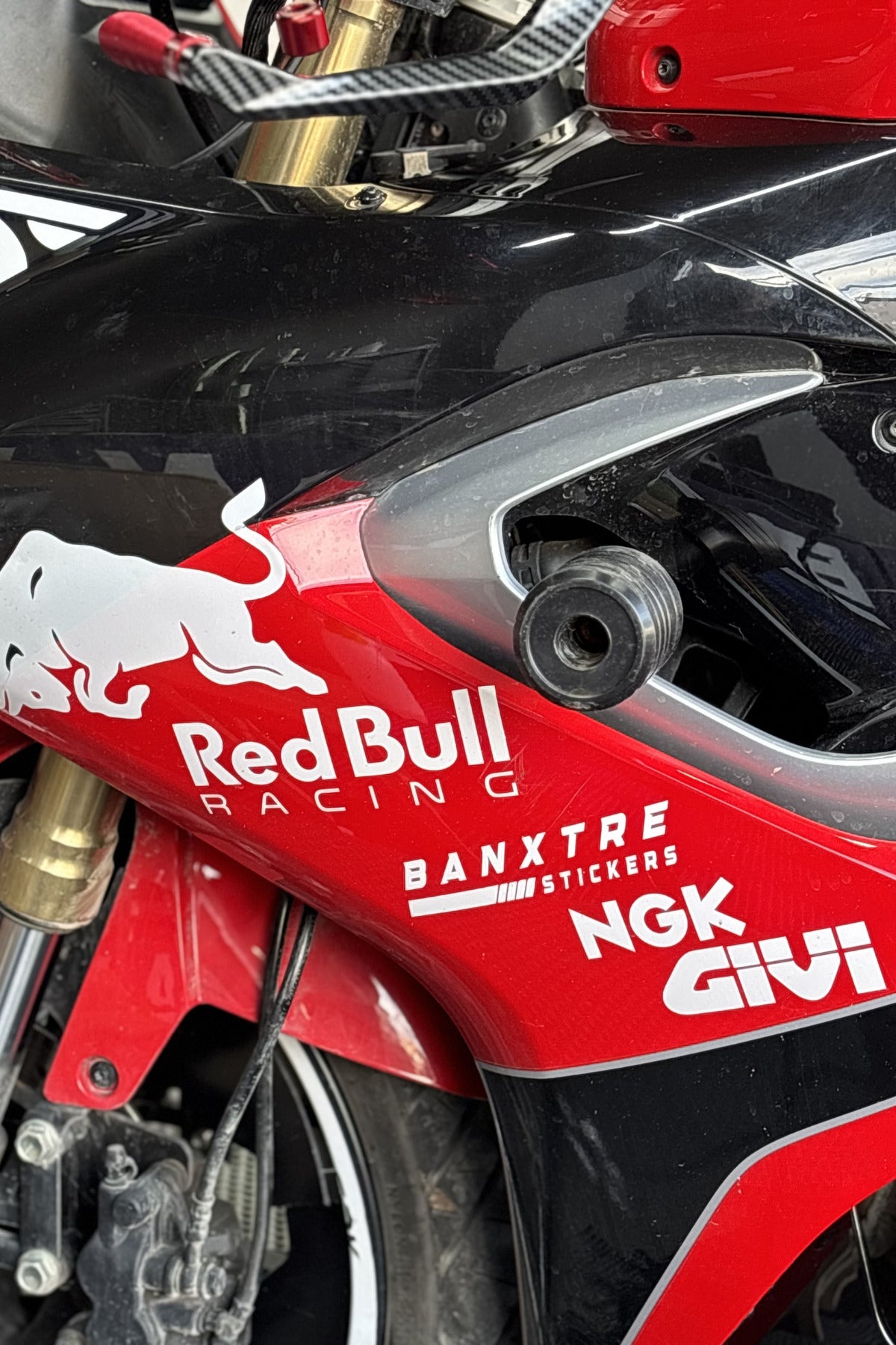 RKS SRK 125R için Yan Grenaj Uyumlu Sponsorlu Sticker Seti