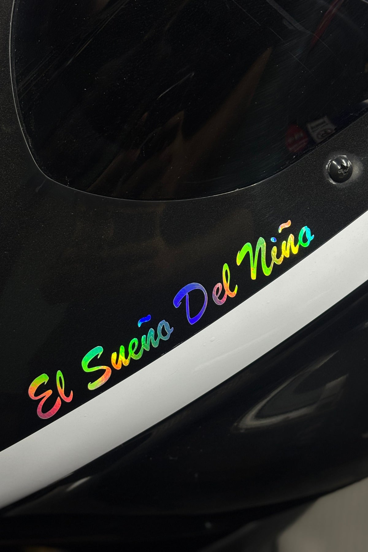 Motor için El Sueno Del Nino Sticker (Bir Çocuğun Rüyası) Sticker Etiket (15CMx2.5CM)