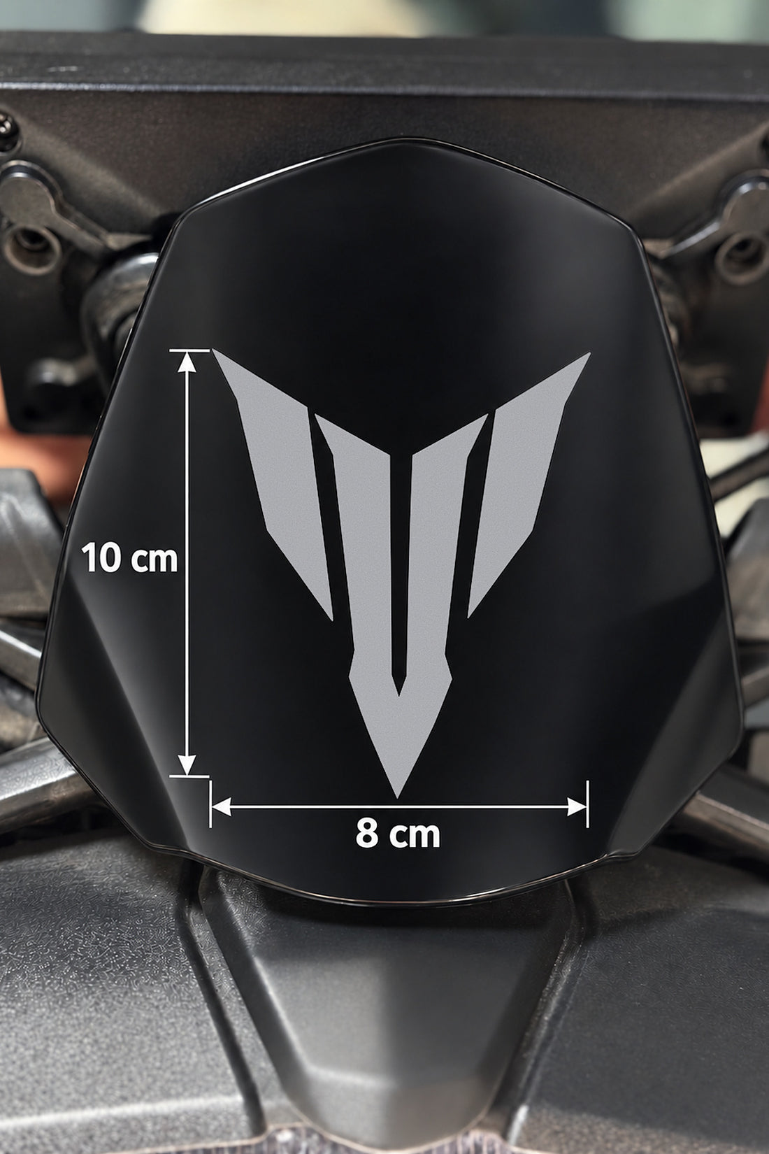 Motosiklet ve Kask için MT Logo Sticker Etiket (10CMx8CM)