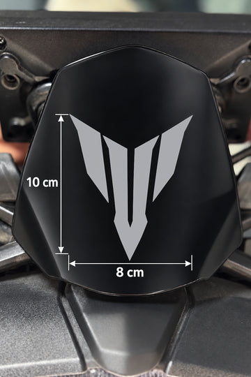Motosiklet ve Kask için MT Logo Sticker Etiket (10CMx8CM)