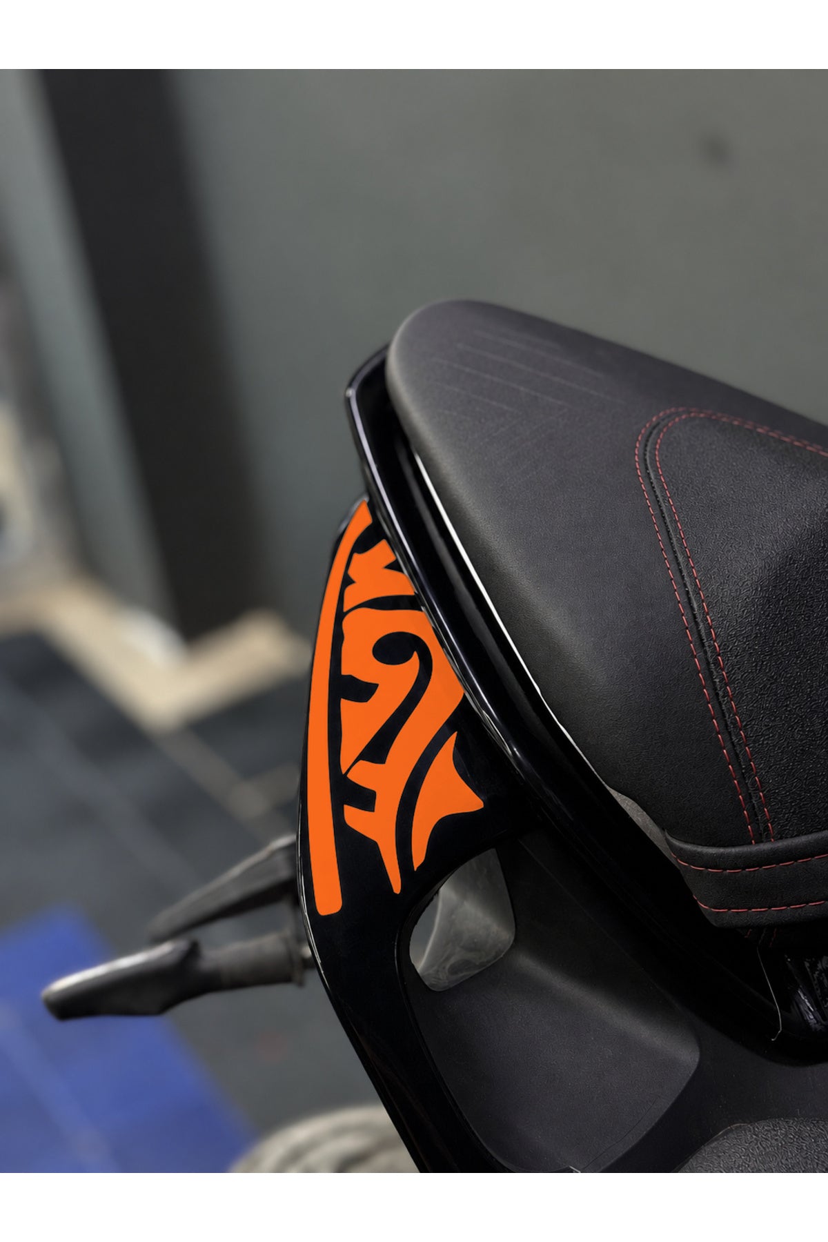 RKS SRK125 Racing için Arka Kuyruk Uyumlu Tribal Dövme Sticker (Sağ ve Sol)