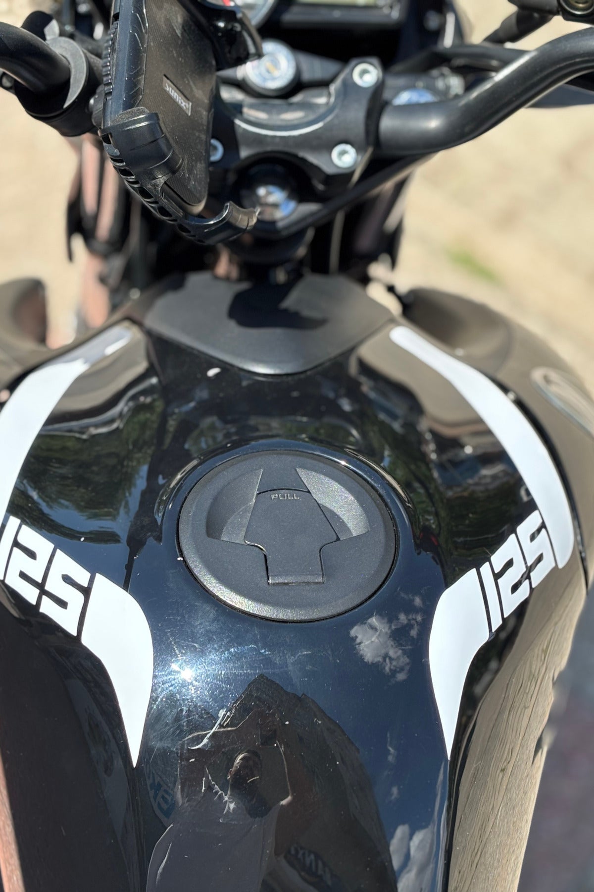 Mondial Drift-L Uyumlu Düz 125 Yazılı Depo Şerit Kordon