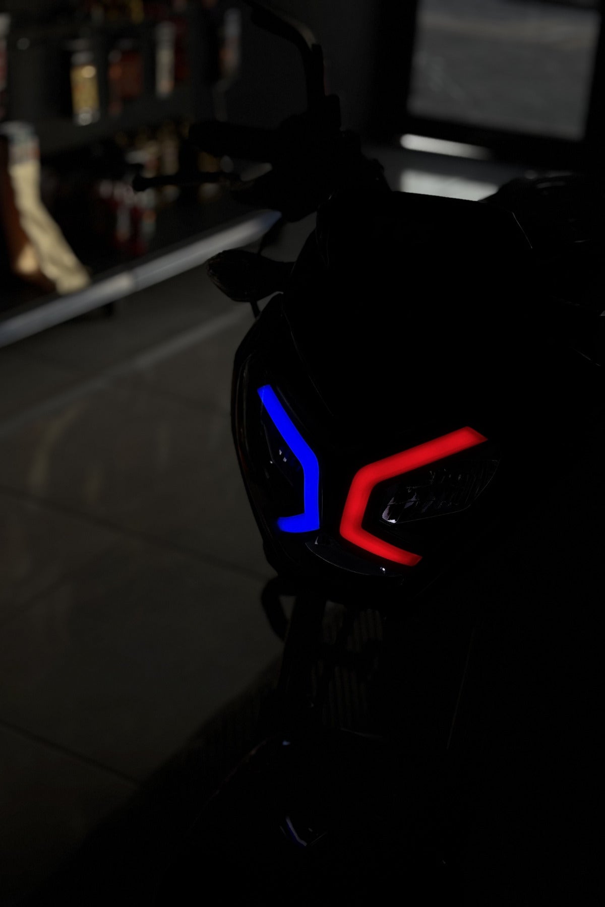 TVS Raider Gündüz Farı için Renkli Far Filmi Sticker