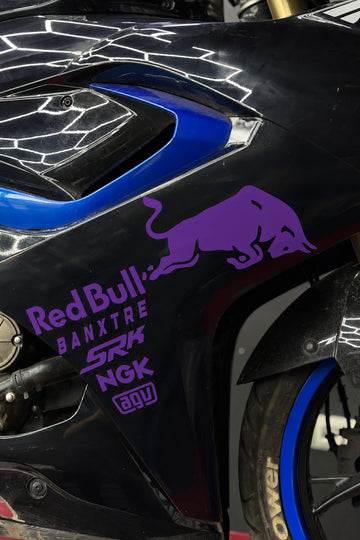 RKS SRK Motosiklet Grubu için Yan Grenajlar için Sponsor Sticker Seti (1 Taraf)