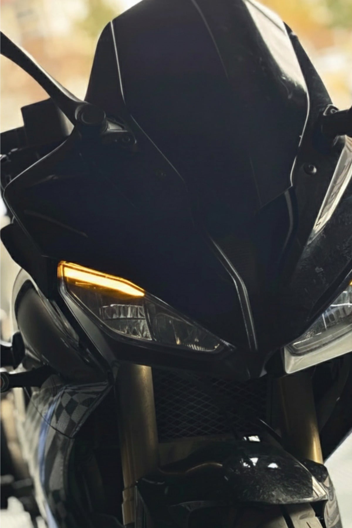RKS SRK125 Racing için Gündüz Led Far Tasarım Sticker