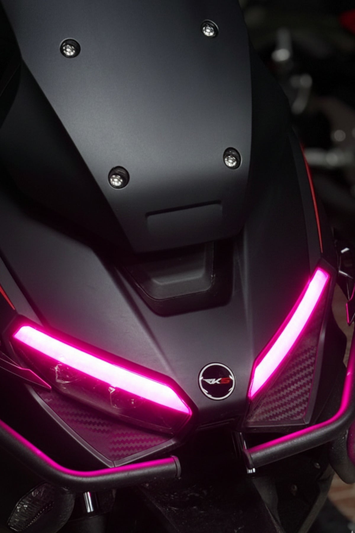 RKS Lince 125 Scooter için Far Filmi Far Tasarım Sticker