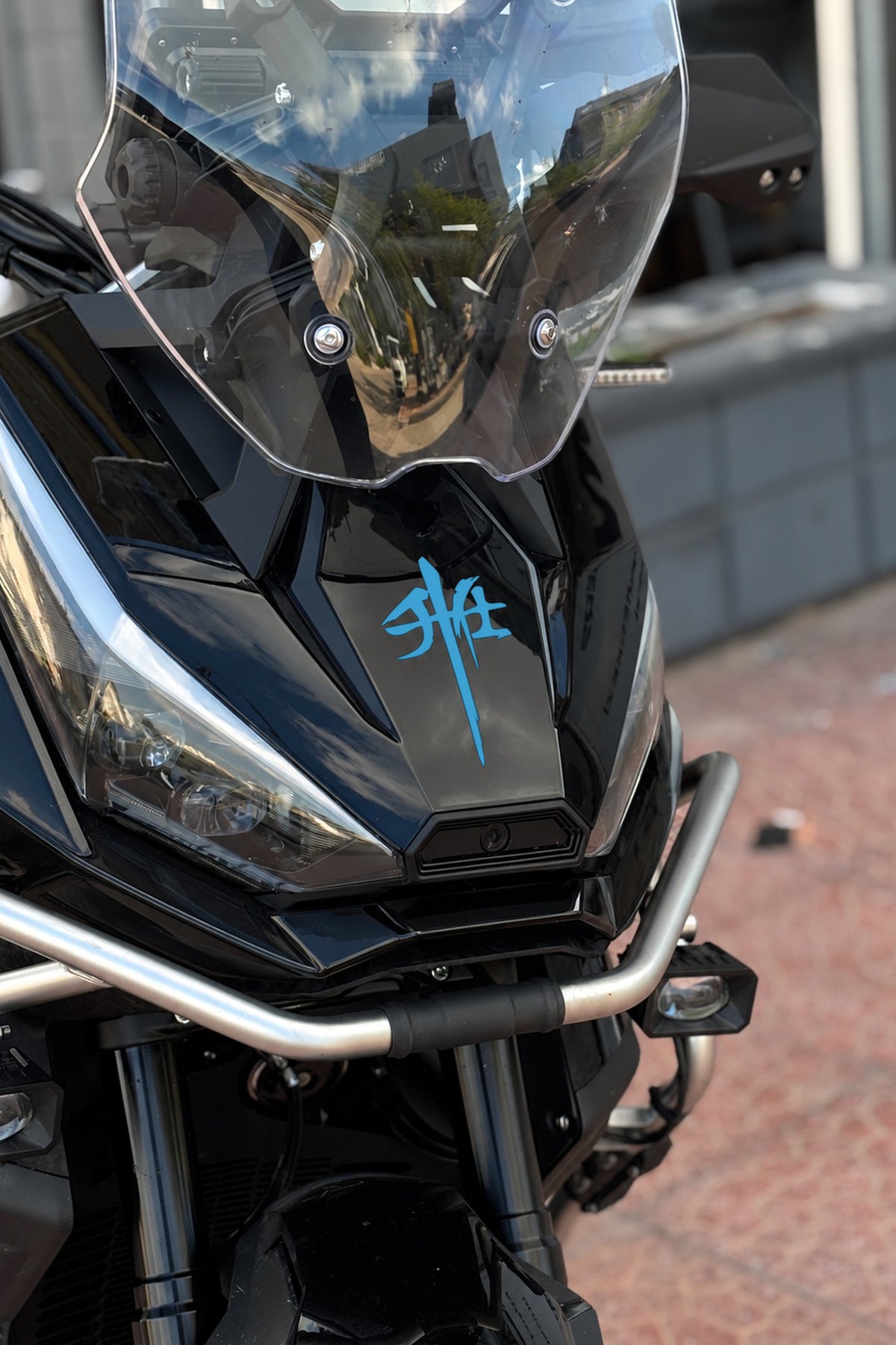 Zontes Motor Grubu için Zontes Logo Sticker 13CMx7CM (1 Adet)