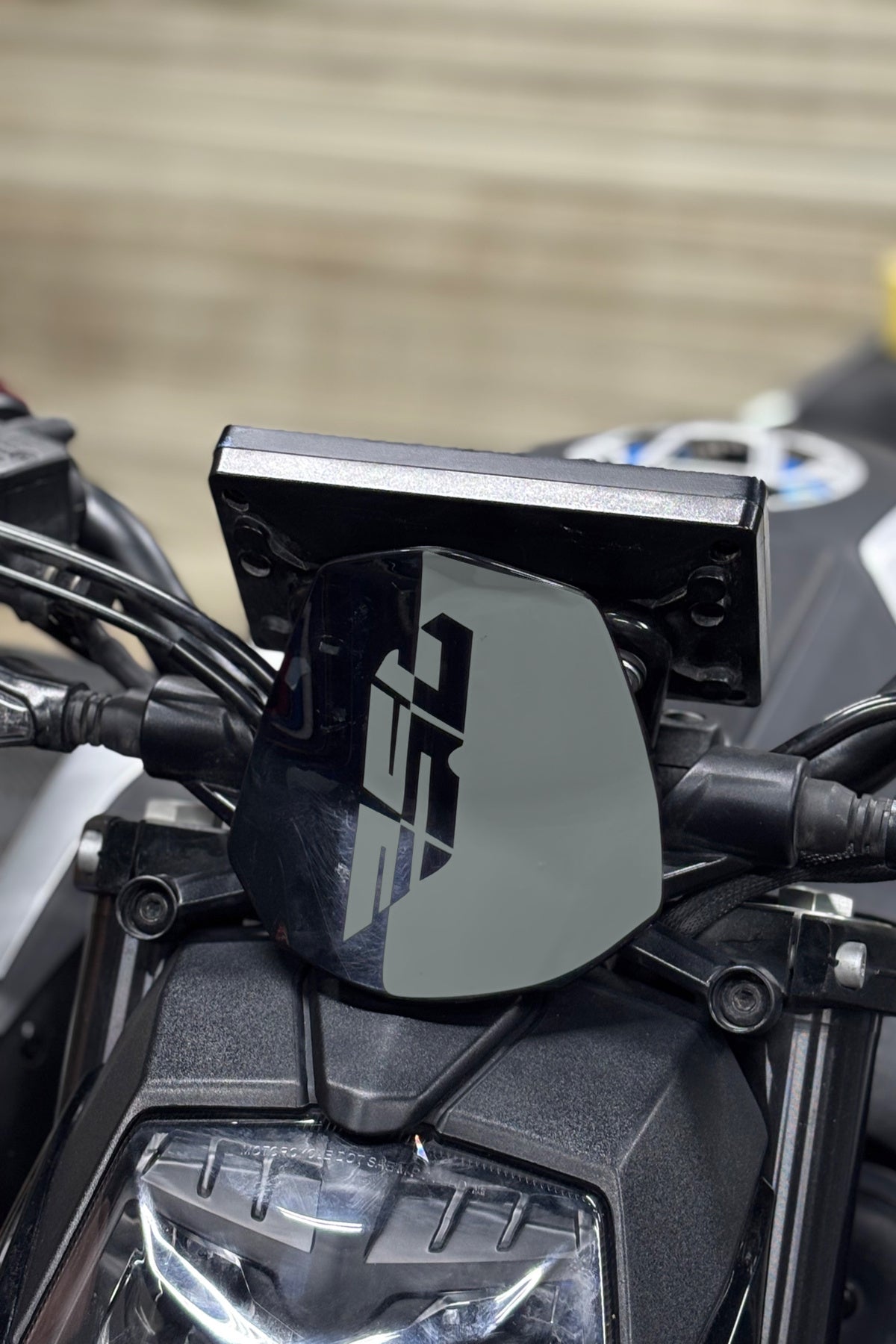 CFMOTO NK 250 için 250 yazılı Siper Kafa Detay Sticker