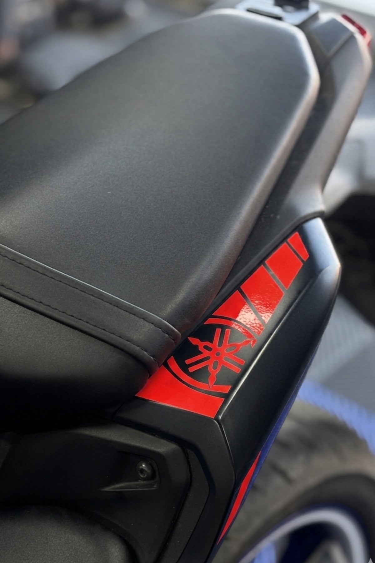 Yamaha MT-25 için Kuyruk Kısmına Uyumlu Sticker Seti (Sağ ve Sol ) (2025-2026 Uyumlu)
