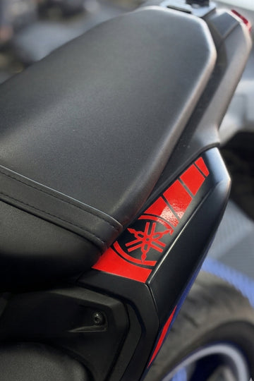 Yamaha MT-25 için Kuyruk Kısmına Uyumlu Sticker Seti (Sağ ve Sol ) (2025-2026 Uyumlu)