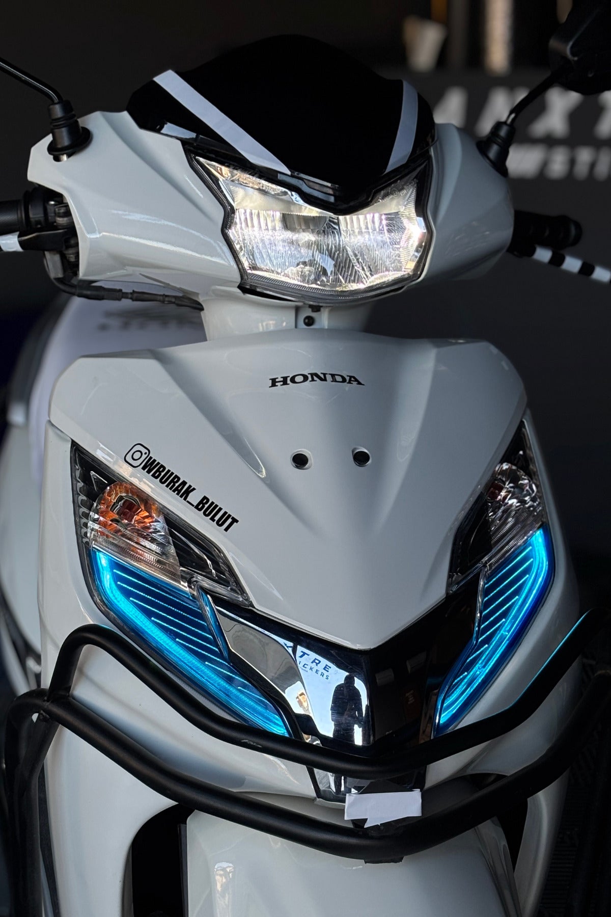 Honda Activa için Far Tasarım Far Filmi Sticker (2023-2024-2025 Uyumludur)