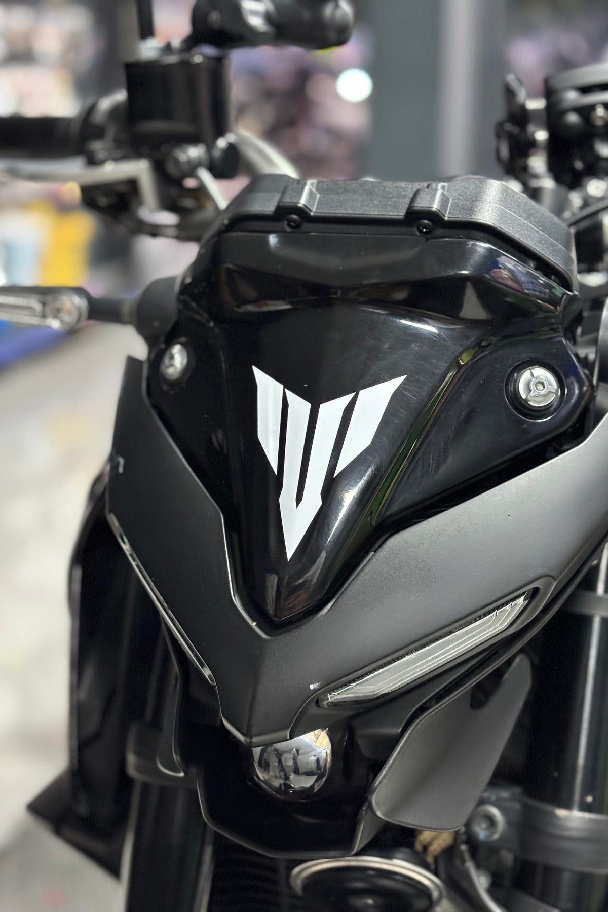 Motor ve Kask için Ufak MT Logo Sticker Etiket (10CM)