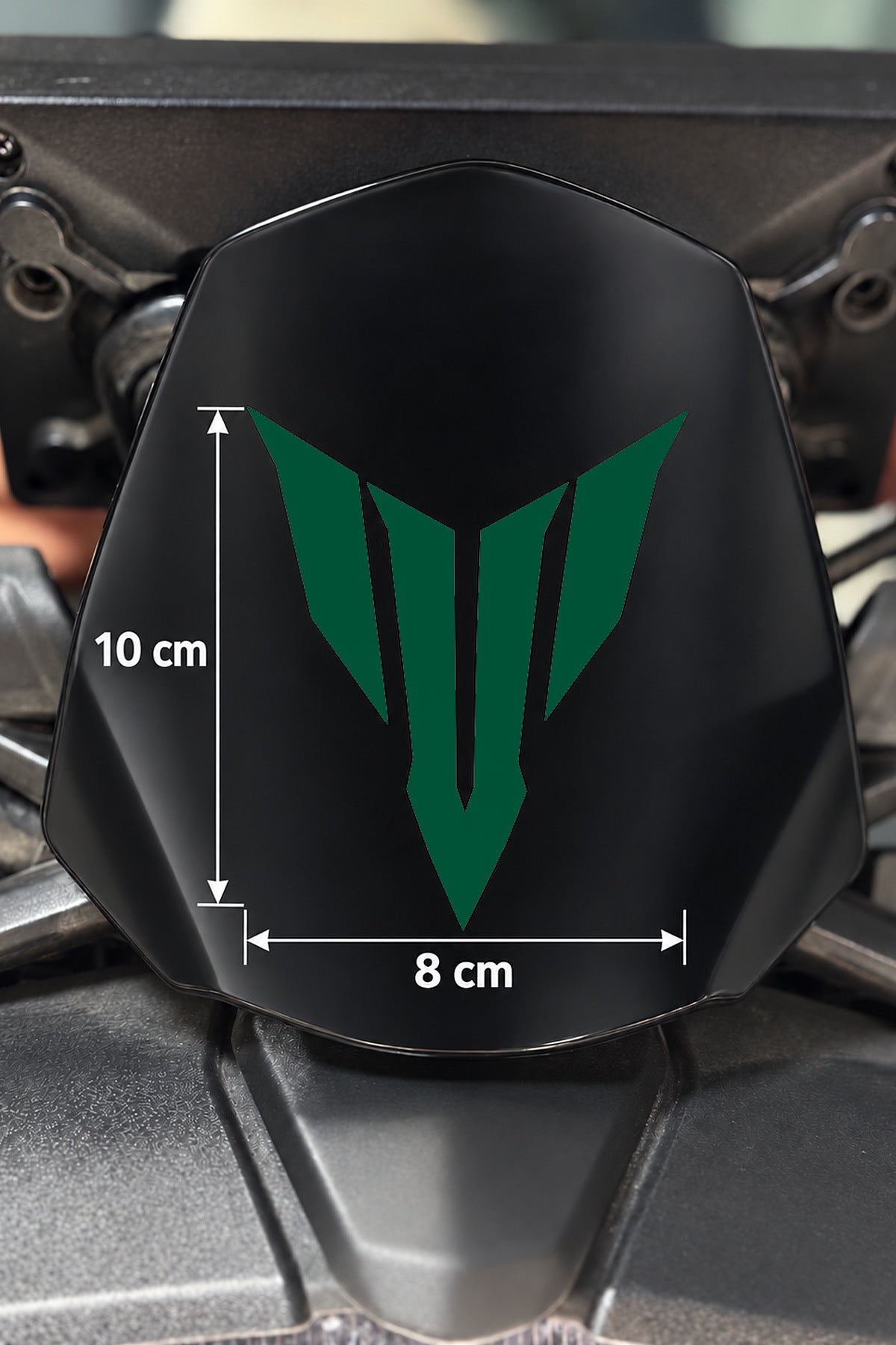 Motosiklet ve Kask için MT Logo Sticker Etiket (10CMx8CM)
