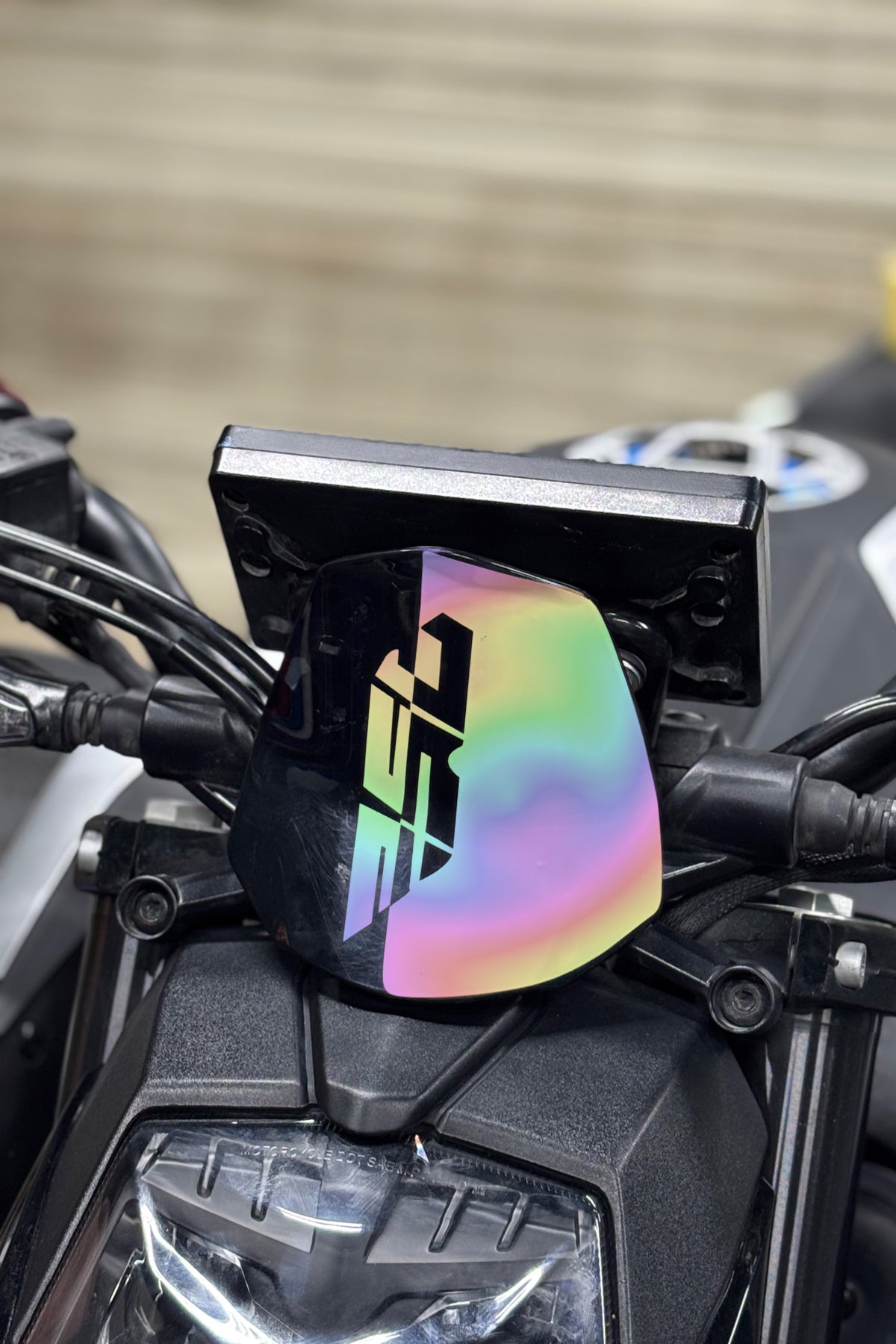 CFMOTO NK 250 için 250 yazılı Siper Kafa Detay Sticker