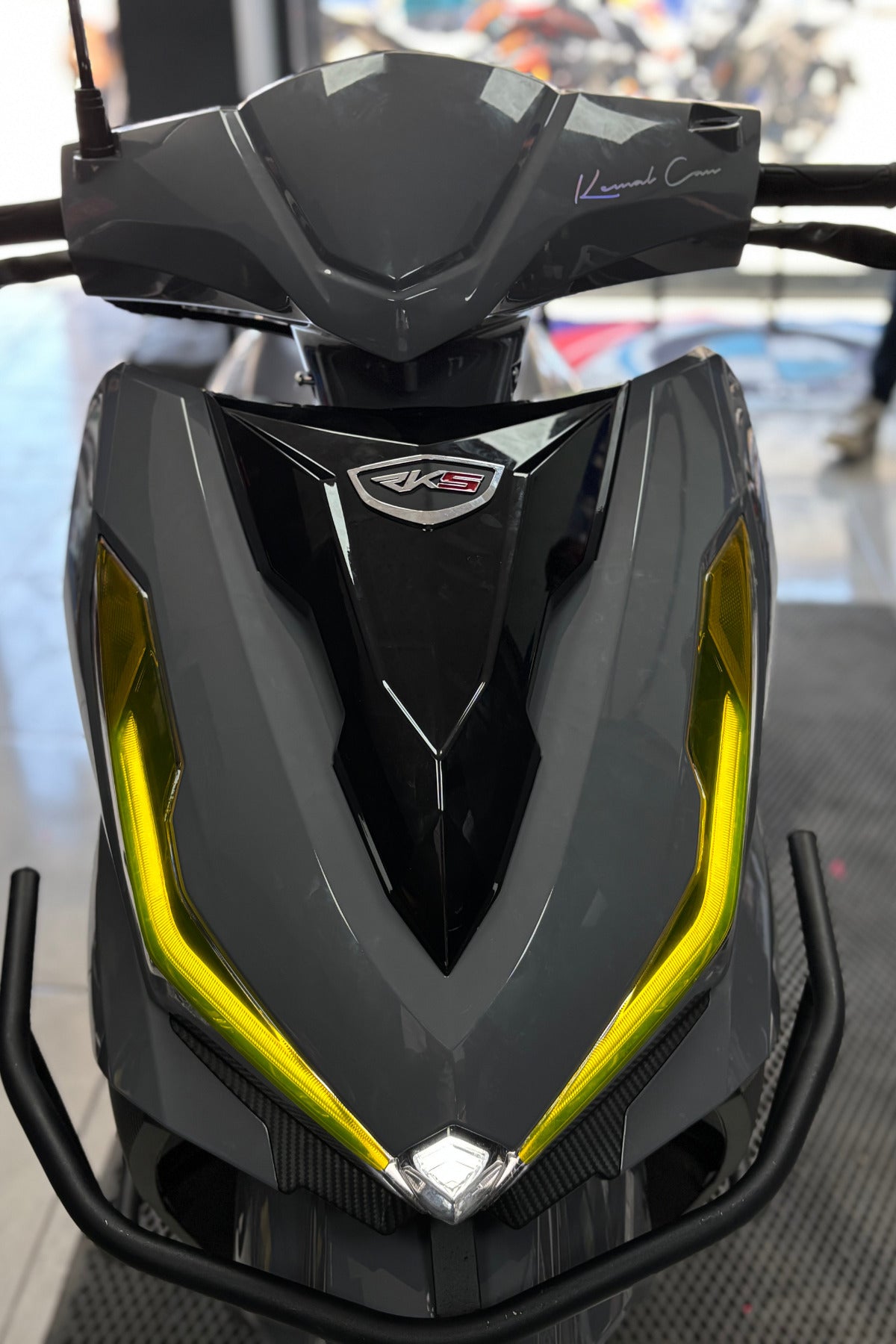 RKS VRS125 için Far Tasarım Folyo Sticker