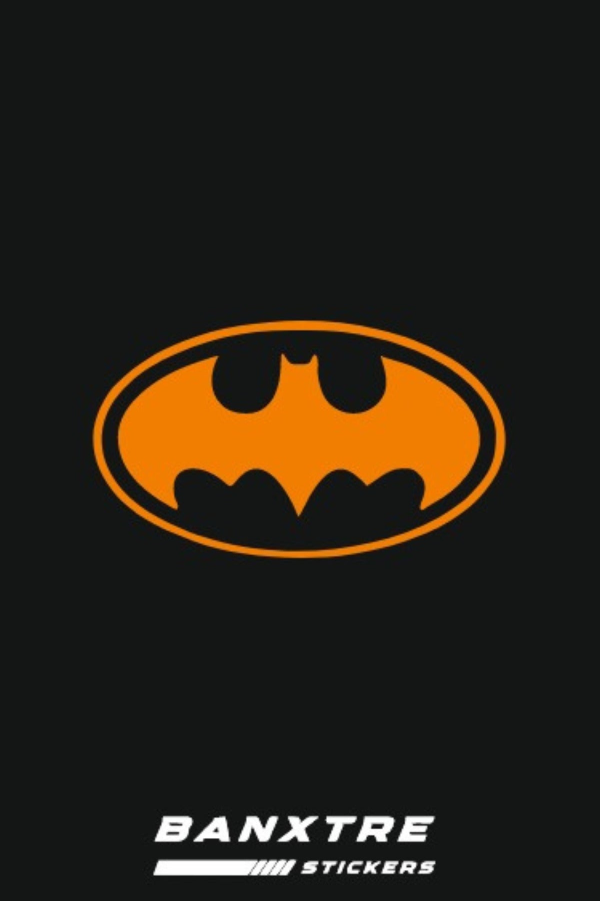 Motor-Araba-Kask için Batman Sticker Etiket (10CMx5CM)(1 Adet)