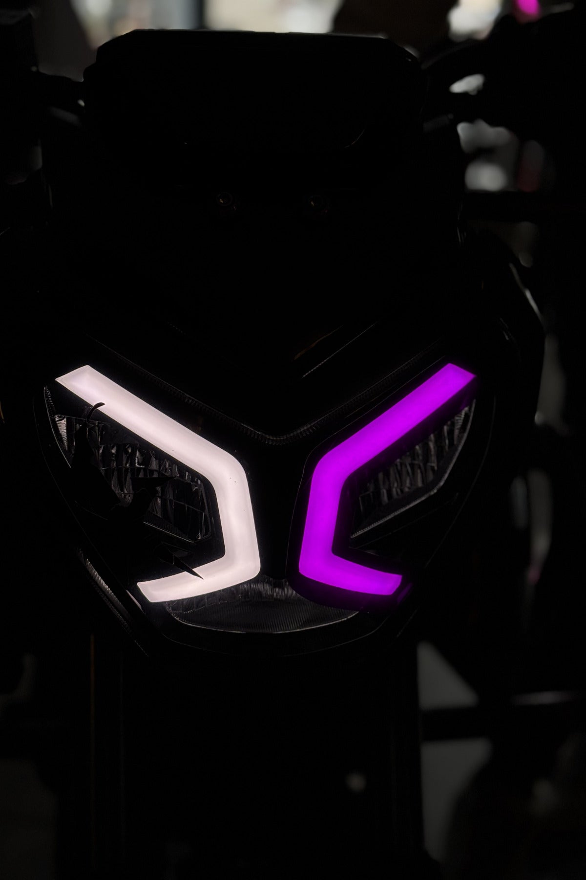 TVS Raider Gündüz Farı için Renkli Far Filmi Sticker