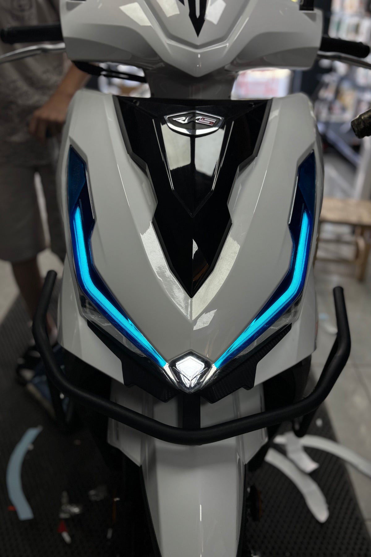 RKS VRS125 için Far Tasarım Folyo Sticker