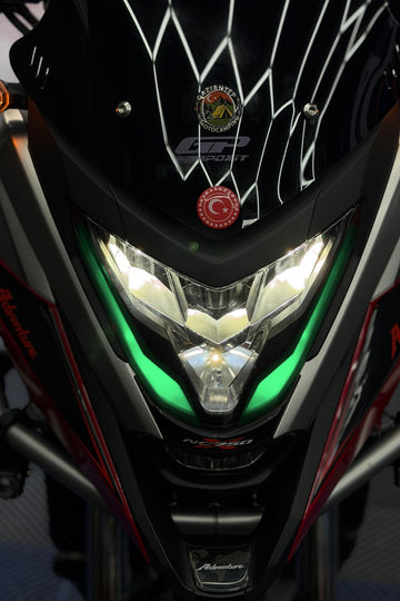 Honda NCX 750 için Far Renklendirme Far Tasarım Film Sticker