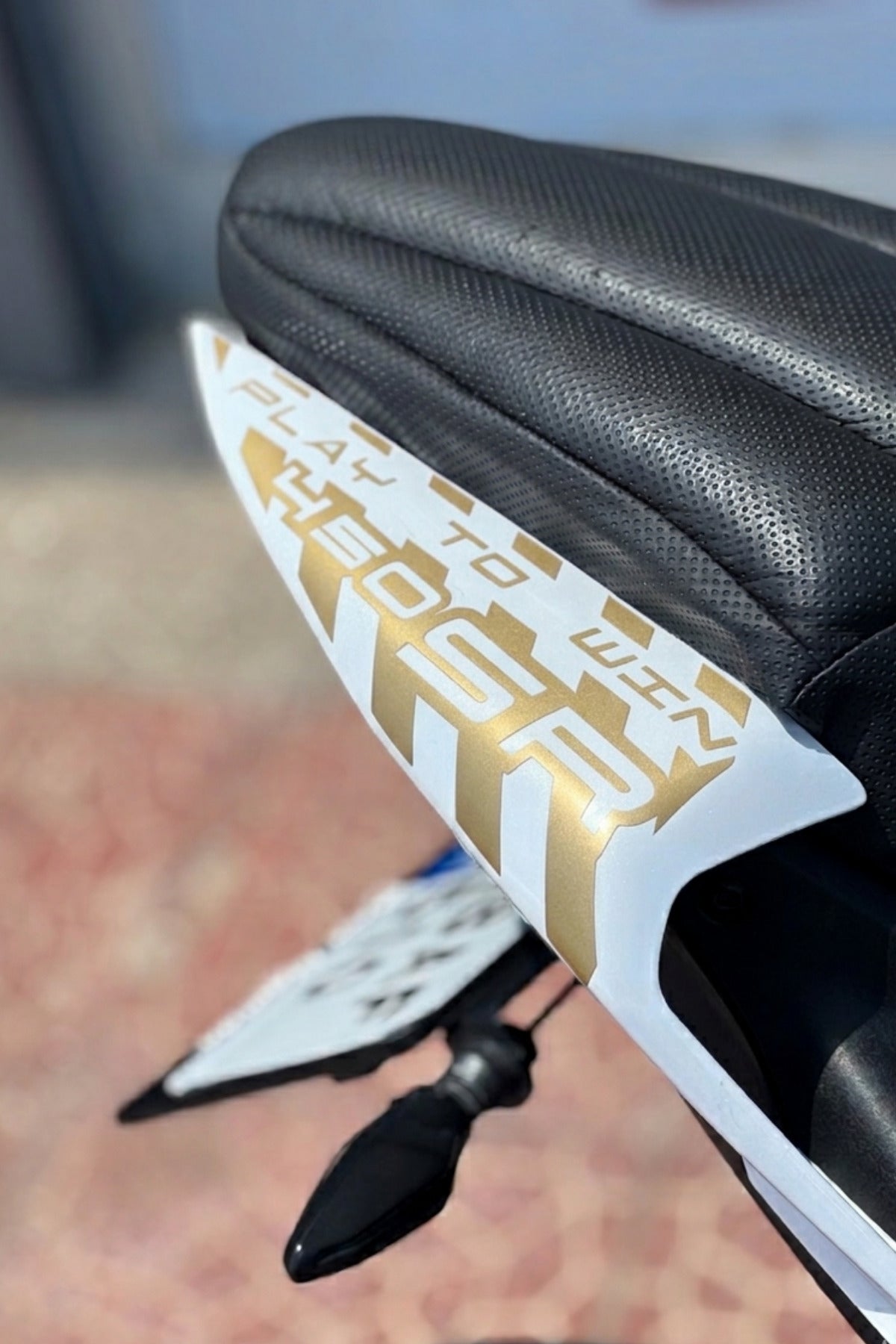 CFMOTO 450SR Motosiklet Arka Kuyruk Sticker Seti
