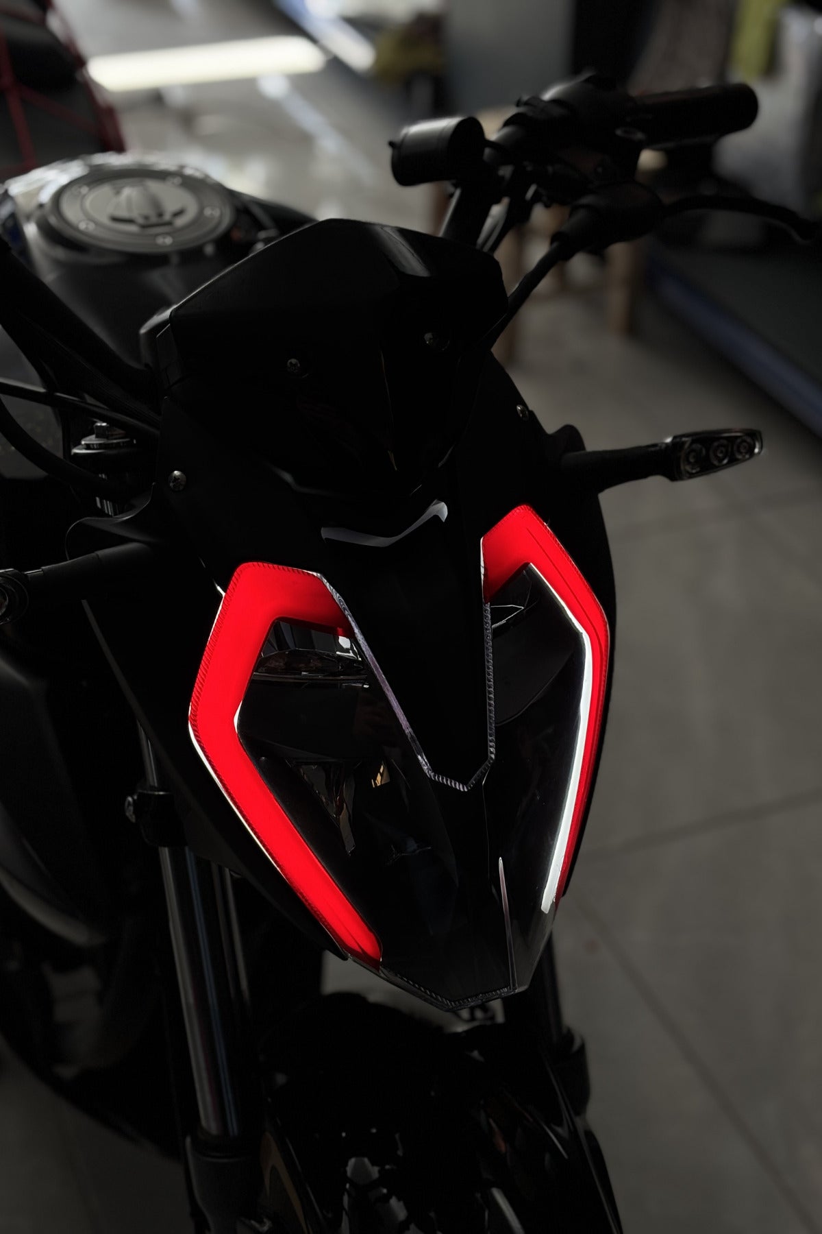 Benelli 125S ve RKS RK125-S için Far Tasarım Filmi Sticker